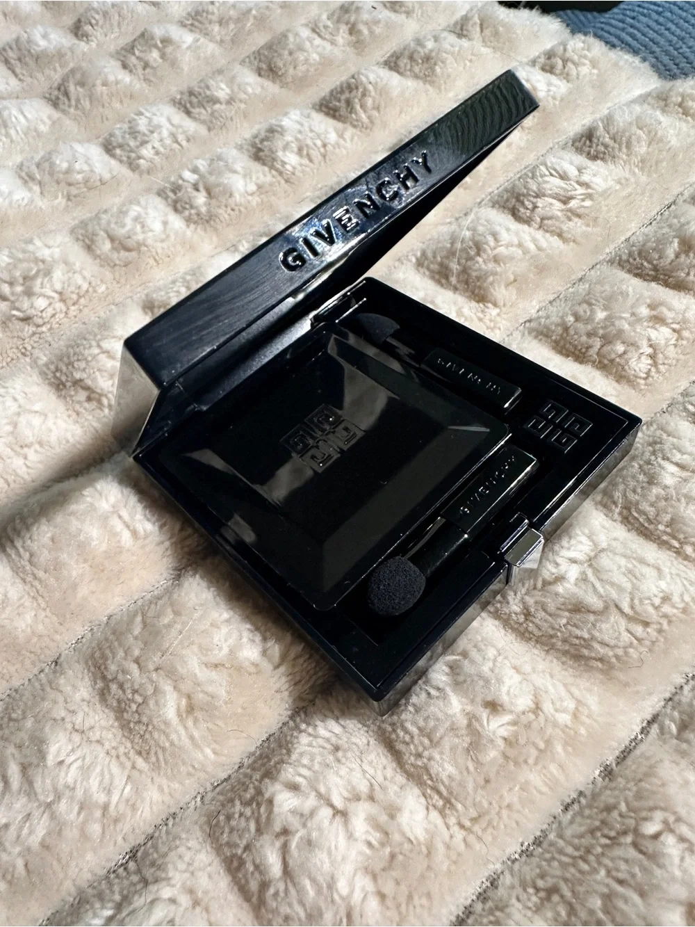 Givenchy luxury quad eyeshadow palette prism quatuor Ecume blue purple glam NIB